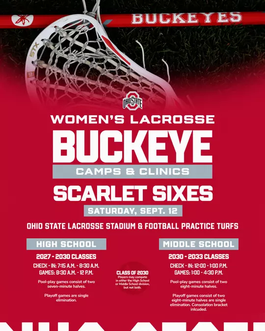 Women's Lacrosse Scarlet Sixes
