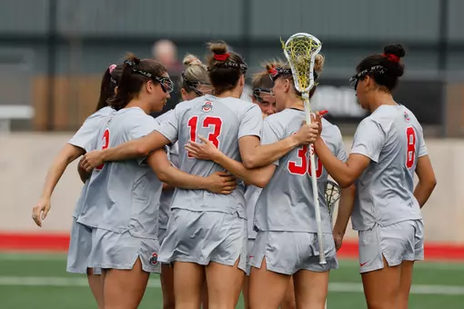 Ohio State women's lacrosse vs. Kent State Wednesday, April 15, 2026, in Columbus, Ohio. (Photo/Jay LaPrete)