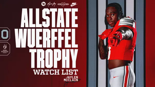 Jaylen McClain Allstate Wuerffel Trophy Watch List Graphic