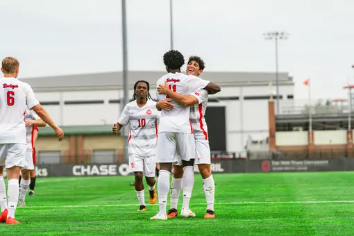 Ohio State Men's Soccer playing their exhibition