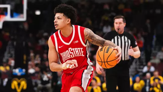 John Mobley Jr. at the 2026 Big Ten Tournament