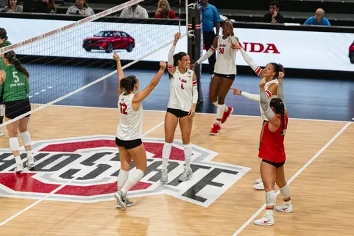 Women's Volleyball Celebration