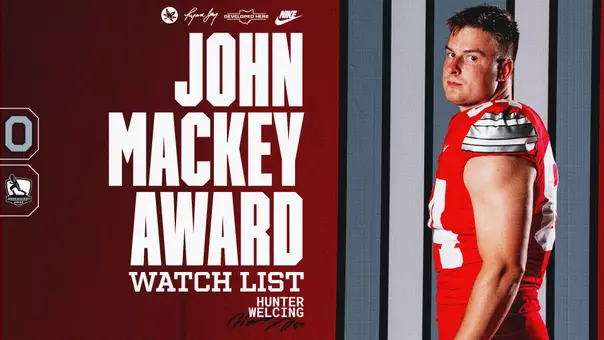 Hunter Welcing Mackey Award Watch List Graphic