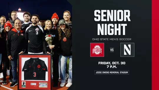 Ohio State Men's Soccer vs. Northwestern - Senior Night