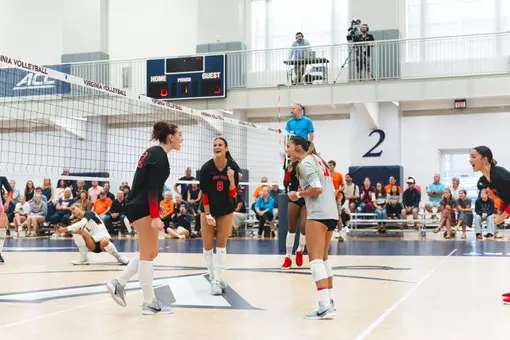 Team celebration at Virginia 9-18-26