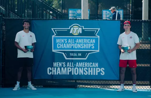 Brandon Carpico and Nikita Filin ITA All-American Championships Doubles Trophy
