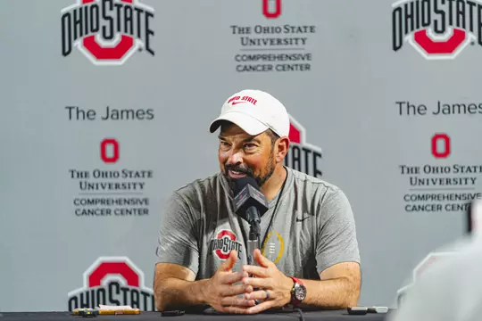 Coach Ryan Day Speaks to Media