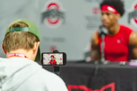 Buckeyes Speak to the Media Following Wednesday's Practice