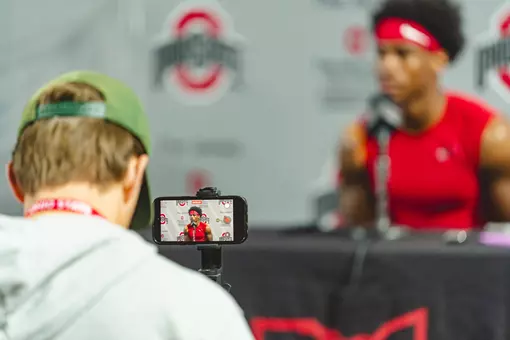 Buckeyes Speak to the Media Following Wednesday's Practice