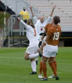 Annika Niemeier's fifth goal of the season lifted OSU to a 1-0 win over Texas.
