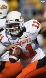 Zac Robinson established a new school record for completion percentage in a single game against Baylor.