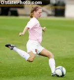 Bridget Miller recorded a goal and an assist in Thursday's win over Utah.