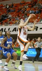 Cowgirl senior Tegan Cunningham