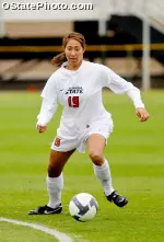 Melinda Mercado was one of three Cowgirls named to the All-Big 12 First Team.