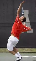 Oleksandr Nedovyesov was named the Big 12 Player of the Year for the second consecutive season.