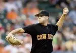 Andrew Oliver worked eight innings and allowed three runs while striking out six.