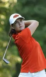 Caroline Masson earned a top-10 finish on Saturday at the NCAA Central Regional.