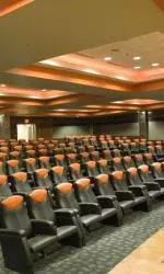 The new theater room of the west end zone.