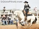 Brianna Parnell took fourth place at the Collegiate Reining Championships.