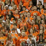 A rowdy crowd inside Gallagher-Iba Arena.
