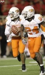 Zac Robinson and Kendall Hunter