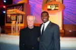 Dez Bryant with Fred Biletnikoff. Bryant was the Biletnikoff Award runner-up in 2008.