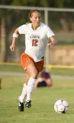 Bridget Miller is one of three seniors in the Cowgirls' starting lineup.