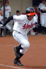 Shanel Scott owns the school record for season and career stolen bases.