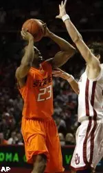 James Anderson scored a game-high 18 points in the Cowboys' Bedlam loss.