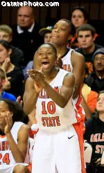 Andrea Riley scored 30 points.