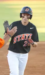Julie Ward went 4-for-6 with a pair of RBI doubles against Arkansas in a DH on Saturday.