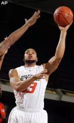 Marshall Moses recorded his first double-double of the season with 14 points and 12 rebounds against Virginia Tech.