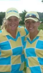 Caroline Hedwall and former Cowgirl Pernilla Lindberg