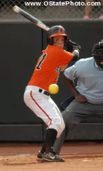 Alysia Hamilton had five RBIs against Wisconsin and PVAMU.