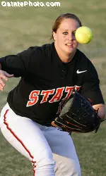 Freshman Amy Graham hit her second home run of the season.