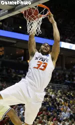 Marshall Moses had a game-high 14 points off the bench for OSU.