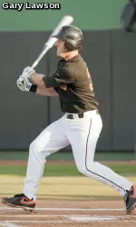 Davis Duren broke up KU's no-hit bid with a leadoff single in the ninth.