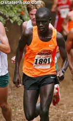 John Kosgei won his second Big 12 title of the weekend Sunday.