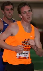Taylor Monaghan advanced to Saturday's 1,500 meter finals.