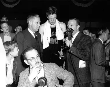 Henry Iba and Bob Kurland radio interview