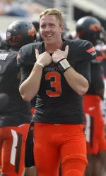 Oklahoma State quarterback Brandon Weeden