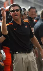 Oklahoma State Head Coach Mike Gundy