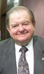 Bob Barry, Sr. was the voice of Oklahoma State football and men's basketball from 1973 through 1990. (Photo courtesy University of Oklahoma)