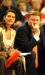 Coach Serna and Coach Budke