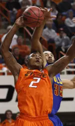 Oklahoma State guard Le'Bryan Nash scored a career-high 21 points against Tulsa.
