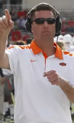 Mike Gundy is the 2011 Eddie Robinson Coach of the Year.