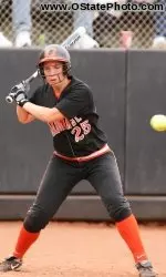 Senior Ashley Boyd hit a two-run home run, pacing the Cowgirls to a 5-3 win over Utah on Sunday.