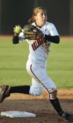 Chelsea Garcia hit her sixth home run of the season against ISU