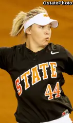 Pitcher Simone Freeman struck out 11 batters in five innings on Tuesday.