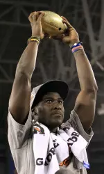 Justin Blackmon won his second straight Biletnikoff Award.